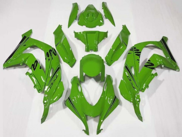 Carenado Moto Kawasaki ZX10R 2016-2020 - Verde Negro