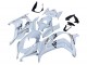 Carenados Moto Kawasaki ZX10R 2016-2020 - Blanco Oro Negro