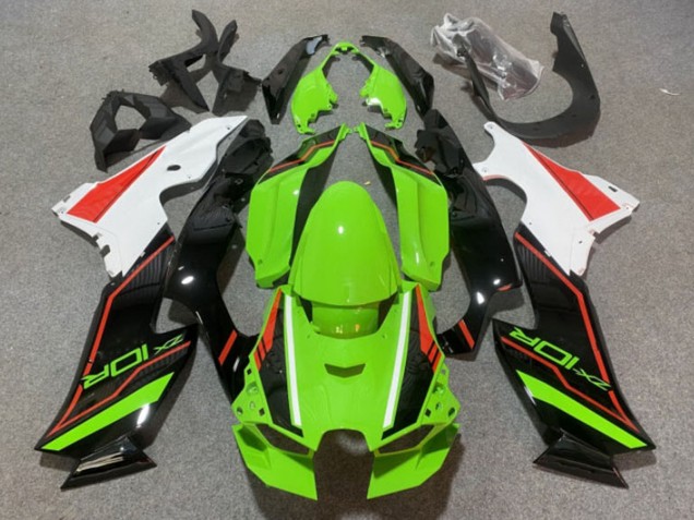 Carenados Moto Kawasaki ZX10R 2021-2026 - Verde Negro Naranja Blanco