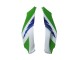 Carenados Moto Kawasaki ZX10R 2021-2025 - Blanco Verde Azul Negro