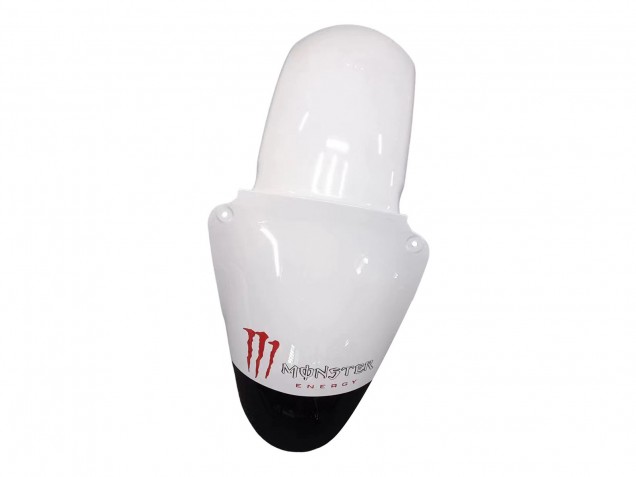 Carenados Moto Kawasaki ZX6R 2000-2002 - Blanco Negro Rojo Monstruo