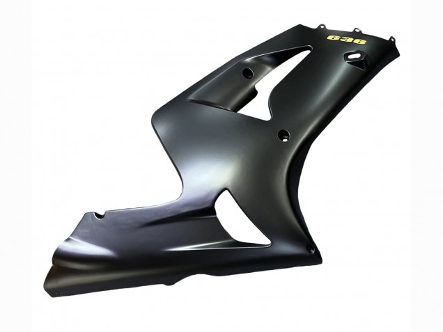 Carenados Moto Kawasaki ZX6R 2003-2004 - Negro Mate Oro 636