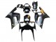 Carenados Moto Kawasaki ZX6R 2003-2004 - Negro Mate Oro 636