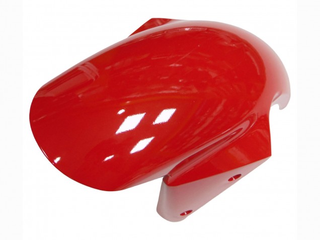 Carenados Moto Kawasaki ZX6R 2003-2004 - Blanco Rojo