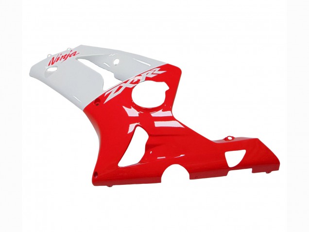 Carenados Moto Kawasaki ZX6R 2003-2004 - Blanco Rojo