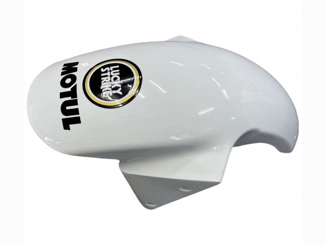Carenados Moto Kawasaki ZX6R 2003-2004 - Blanco Negro Motul Lucky Strike