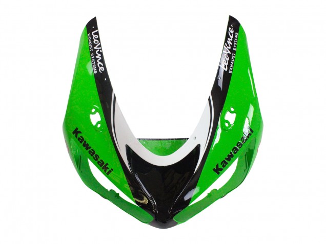Carenados Moto Kawasaki ZX6R 2005-2006 - Verde Rojo Negro Elf 66
