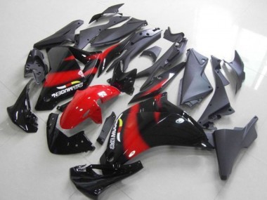 Carenado Moto Honda CBR250RR 2011-2015 - Negro Brillante Rojo