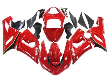 Carenados Moto Kawasaki ZX6R 2005-2006 - Rojo Amarillo Negro