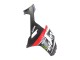 Carenados Moto Kawasaki ZX6R 2007-2008 - Negro Blanco Rojo Blanco Nieve Calcomanía Ninja Elf