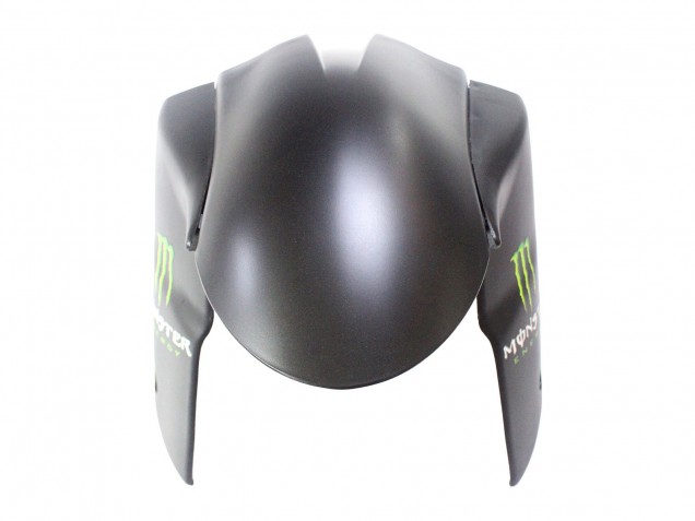 Carenados Moto Kawasaki ZX6R 2007-2008 - Negro Blanco Rojo Blanco Nieve Calcomanía Ninja Elf