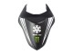 Carenados Moto Kawasaki ZX6R 2007-2008 - Negro Blanco Rojo Blanco Nieve Calcomanía Ninja Elf