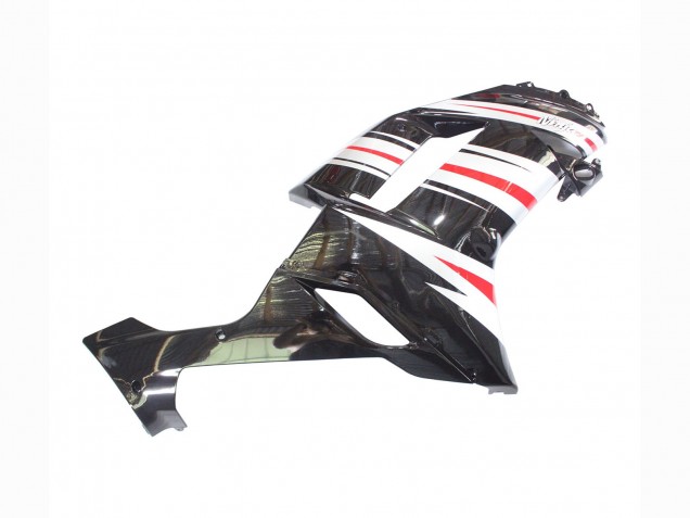 Carenados Moto Kawasaki ZX6R 2007-2008 - Negro Plata Rojo Ninja
