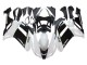 Carenados Moto Kawasaki ZX6R 2007-2008 - Negro Blanco Ninja