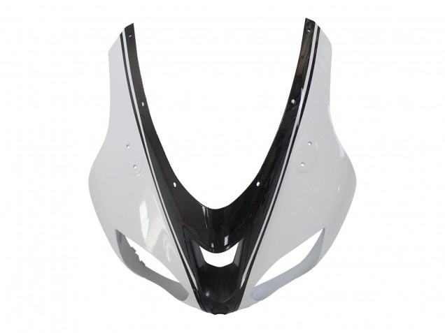 Carenado Moto Kawasaki ZX6R 2007-2008 - Blanco Negro