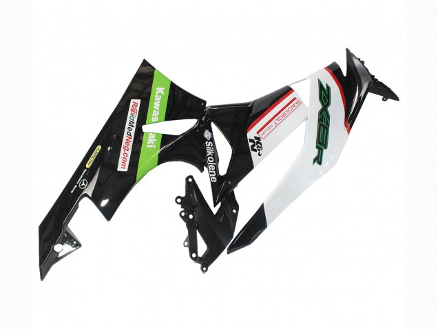 Carenados Moto Kawasaki ZX6R 2009-2012 - Blanco Rojo Negro Verde