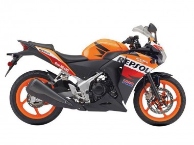 Carenados Moto Honda CBR250RR 2011-2015 - Naranja Blanco Rojo Negro Brillante Repsol HRC