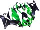 Carenados Moto Kawasaki ZX6R 2019-2022 - Verde Negro Mate
