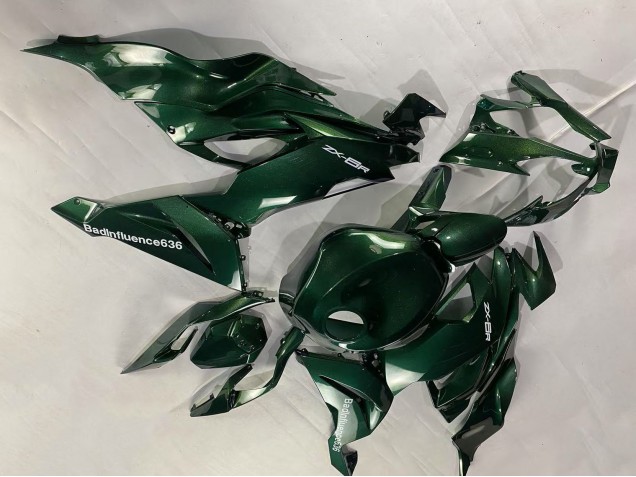 Carenados Moto Kawasaki ZX6R 2019-2022 - Verde Oscuro