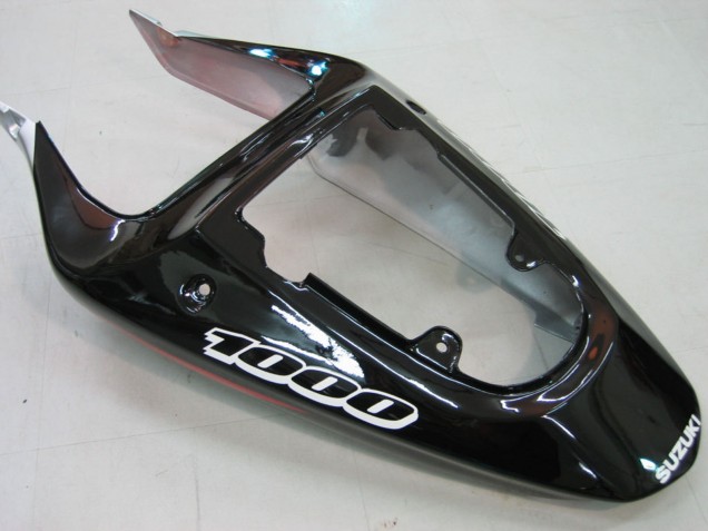 Carenados Moto Suzuki GSXR1000 2000-2002 - Rojo Plata Blanco Negro