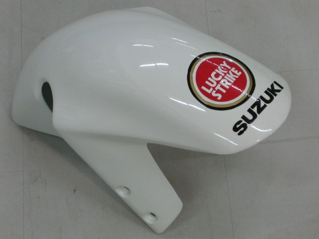 Carenados Moto Suzuki GSXR1000 2000-2002 - Blanco Rojo Lucky Strike