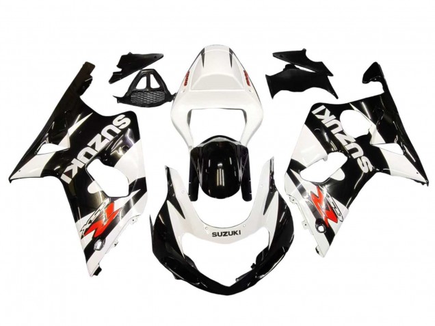 Carenados Moto Suzuki GSXR1000 2000-2002 - Blanco Negro Brillante Rojo
