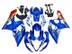 Carenados Moto Suzuki GSXR 1000 2005-2006 - Azul Amarillo Rojo Blanco