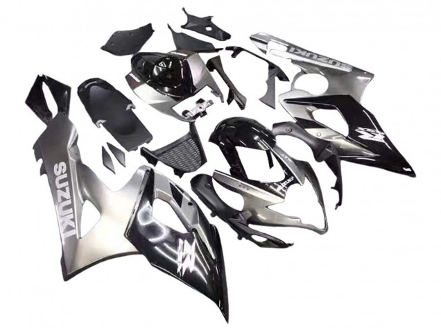 Carenados Moto Suzuki GSXR 1000 2005-2006 - Negro Brillante Gris