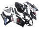 Carenados Moto Suzuki GSXR 1000 2007-2008 - Negro Brillante Blanco West