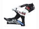 Carenados Moto Suzuki GSXR 1000 2007-2008 - Negro Brillante Blanco West