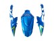 Carenados Moto Suzuki GSXR 1000 2009-2016 - Azul Claro Verde Motul 29 Ecstar