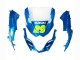 Carenados Moto Suzuki GSXR 1000 2009-2016 - Azul Claro Verde Motul 29 Ecstar