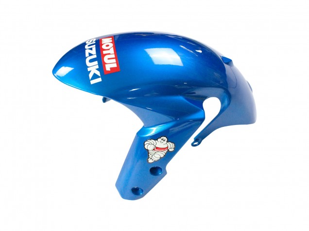 Carenados Moto Suzuki GSXR 1000 2009-2016 - Azul Claro Verde Motul 29 Ecstar