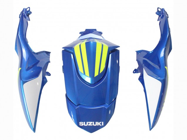 Carenados Moto Suzuki GSXR 1000 2009-2016 - Azul Claro Verde Rojo Motul