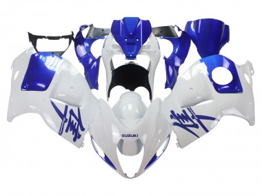 Carenados Moto Suzuki GSXR 1300 Hayabusa 1996-2007 - Blanco Azul Hayabusa