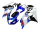 Carenado Moto Suzuki GSXR 600 / GSXR 750 2004-2005 - Blanco Azul Negro Rojo