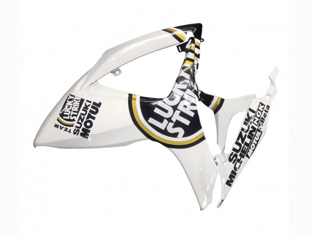 Carenados Moto Suzuki GSXR 600 / GSXR 750 2006-2007 - Blanco Negro Lucky Strike Motul