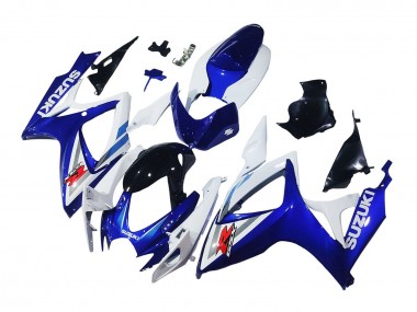 Carenados Moto Suzuki GSXR 600 / GSXR 750 2006-2007 - Blanco Azul Negro Brillante Rojo