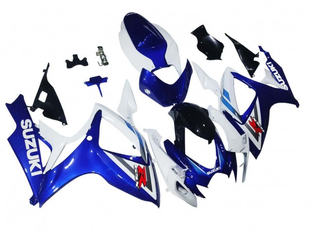 Carenados Moto Suzuki GSXR 600 / GSXR 750 2006-2007 - Blanco Azul Negro Brillante Rojo