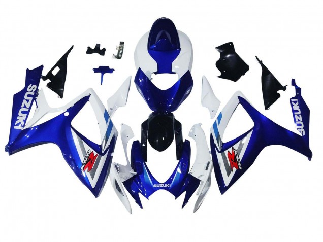 Carenados Moto Suzuki GSXR 600 / GSXR 750 2006-2007 - Blanco Azul Negro Brillante Rojo