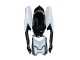 Carenado Moto Suzuki GSXR 600 / GSXR 750 2008-2010 - Blanco Negro