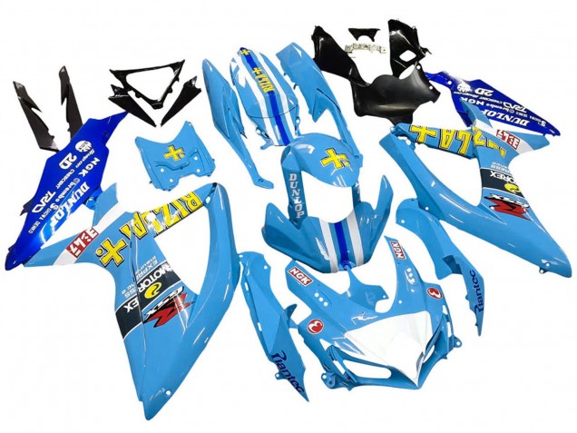Carenados Moto Suzuki GSXR 600 / GSXR 750 2008-2010 - Azul Amarillo Rizla