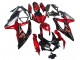 Carenados Moto Suzuki GSXR 600 / GSXR 750 2008-2010 - Rojo Negro Brillante
