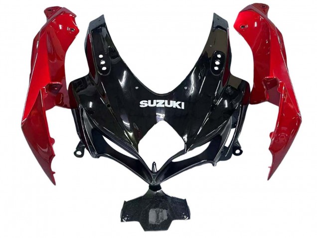 Carenados Moto Suzuki GSXR 600 / GSXR 750 2008-2010 - Rojo Negro Brillante