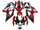 Carenados Moto Suzuki GSXR 600 / GSXR 750 2008-2010 - Rojo Negro Brillante