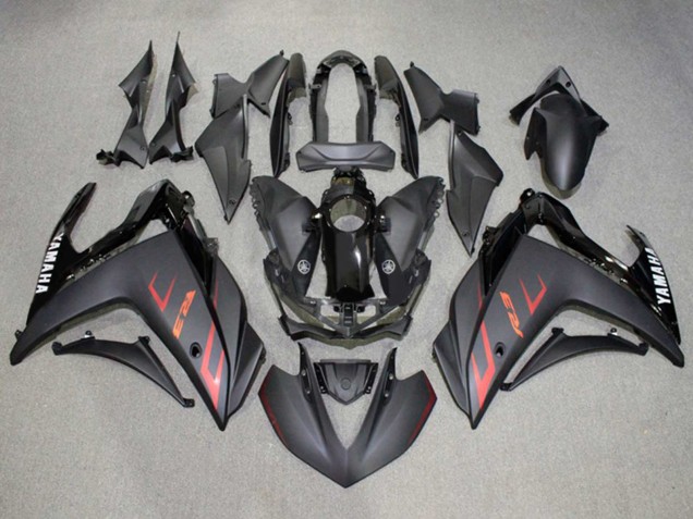 Carenados Moto Yamaha YZF R3/R25 2015-2018 - Negro Brillante Negro Mate Rojo