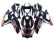 Carenados Moto Yamaha YZF R3/R25 2015-2018 - Azul Naranja Plata Yamalube