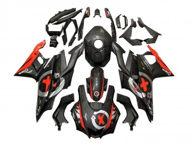 Carenados Moto Yamaha YZF R3/R25 2019-2021 - Rojo Negro FibraCarbono