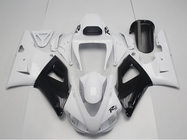 Carenados Moto Yamaha YZF R1 1998-1999 - Blanco Perla Negro