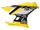 Carenados Moto Yamaha YZF R3/R25 2019-2021 - Amarillo Blanco Negro Raya